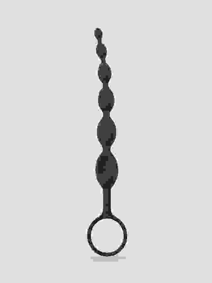 Fifty Shades of Grey Pleasure Intensified Silicone Anal Beads, Grey, hi-res
